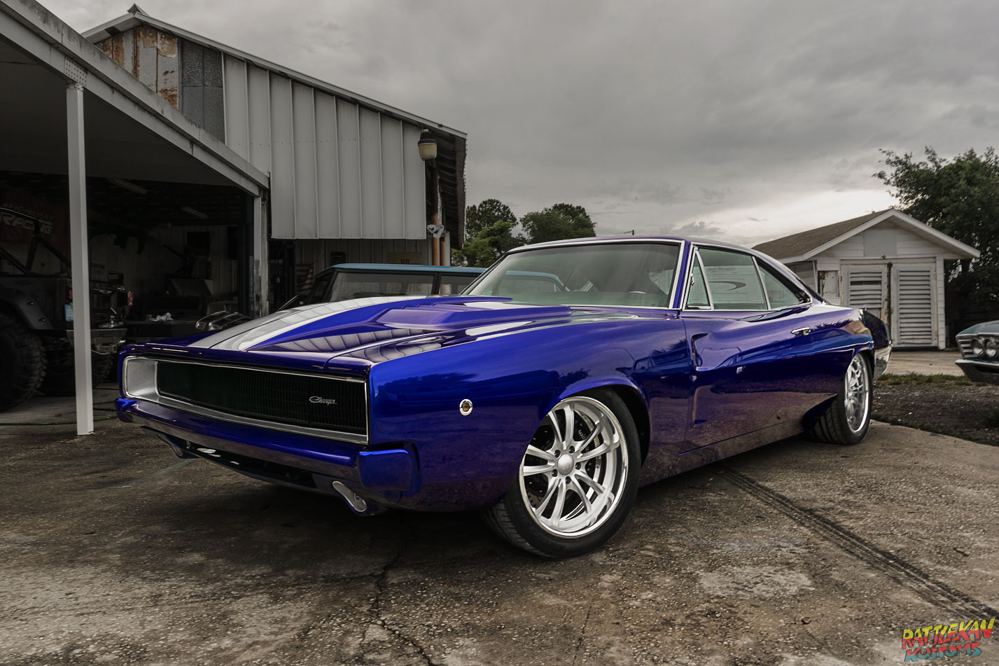 Dodge Charger painted by RattleKan Kustoms in Melbourne FL