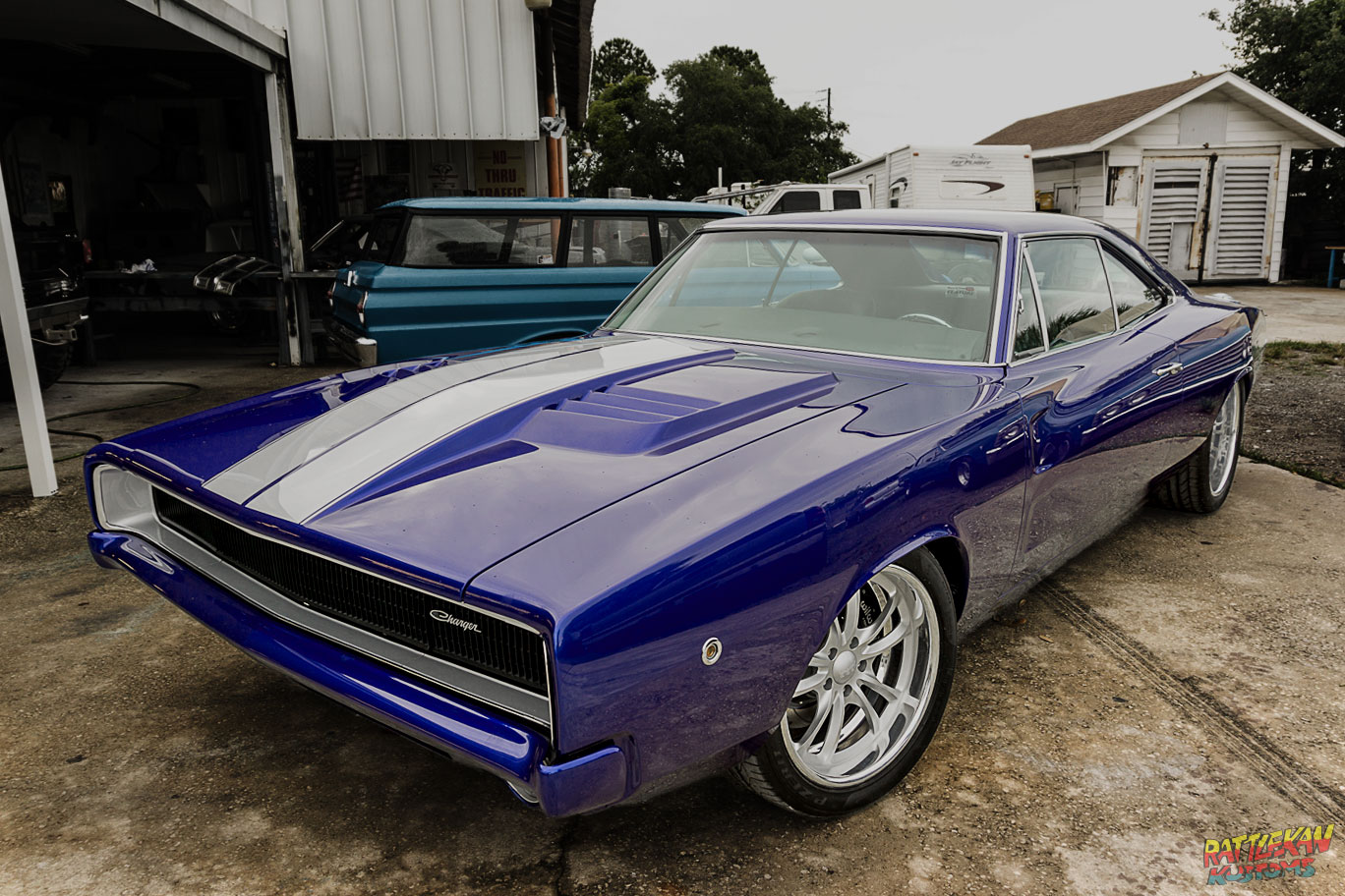 Dodge Charger painted by RattleKan Kustoms in Melbourne FL